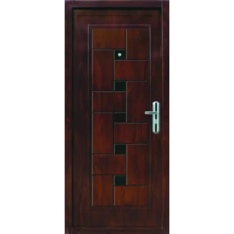 Sigurnosna vrata BM-064 L900 linija braon